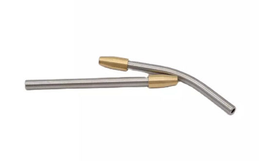 Schweißende Kaliber-Draht-Zufuhr-Düse des Gewehr-M5 der Düsen-15mm der Höhen-1mm