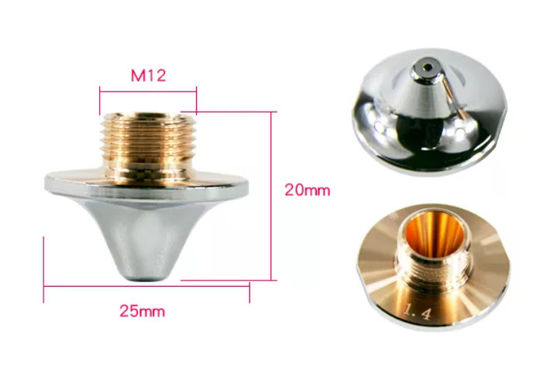 Laser-Schneidemaschine-Ersatzteile AMADA Laser Nozzle Height-20mm