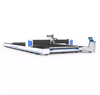 6000 Blechtafel-Laser-Schneider 20040R Watt-Schrägflächen-Laser-Schneidemaschine-50mm