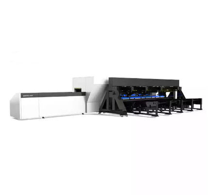 Laser-Metallrohr-Schneidemaschine 1000W-4000W der Faser-6020T