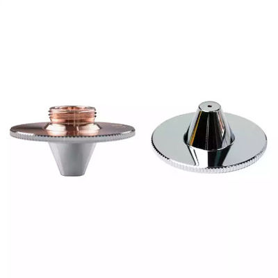 Chrome überzog Laser-Ausschnitt-Düsen-Laser-Schneidemaschine-Teile Durchmesser-32mm